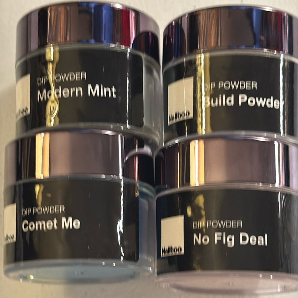 New, unopened nail boo dip powder